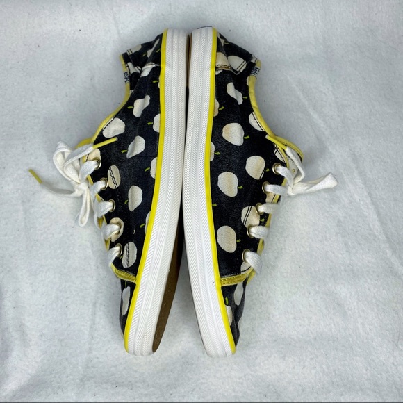 •Kate Spade• Apple Design Sneakers - Picture 3 of 7